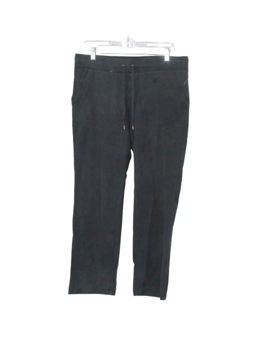 LL Bean Ultrasoft Straight Leg French Terry Sweatpants Black Size S Pet